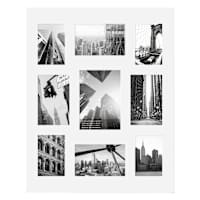 9-Opening White Collage Picture Frame, 16x20