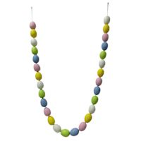 Homespun Easter Egg Garland, 72"