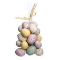 Honeybloom 24-Count Pastel Foam Eggs