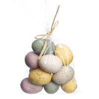 Honeybloom 12-Count Pastel Foam Eggs