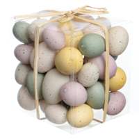 Honeybloom 48-Count Pastel Foam Eggs