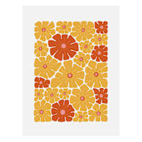 Blooms Canvas Wall Art, 12x16