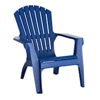 Commercial Grade Deluxe Adirondack Patio Chair, Waterloo Blue