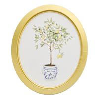 Providence Framed Lemon Tree Canvas Wall Art, 10x12