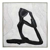 Crosby St. Framed Figure Canvas Wall Art, 24"