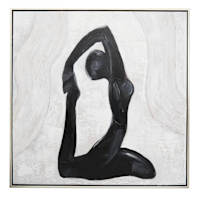 Crosby St. Framed Figure Canvas Wall Art, 24"
