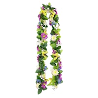 Daisy, Butterfly & Morning Glory Chain Garland, 72"
