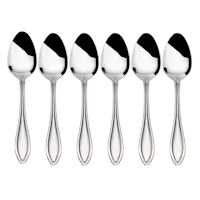 American Bead Set Of 6 Teaspoons