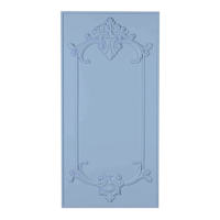 Providence Blue Ornate Panel Wall Decor, 16x32