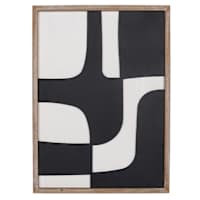 Crosby St. Abstract Wooden Wall Decor, 16x22