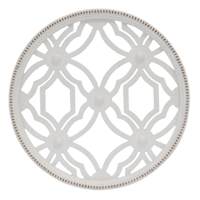 Providence White Cut Out Wooden Wall Art, 19"