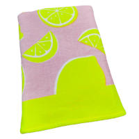 Oh Joy Lemon 34X64 Beach Towel