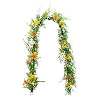 Wild Flower & Butterfly Garland, 72"