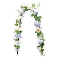 Rose & Hydrangea Garland, 72"