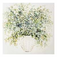 Greenery Canvas Wall Art, 24"