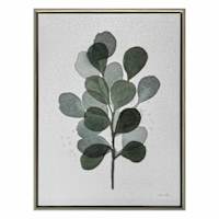 Framed Leaf Canvas Wall Art,12x16