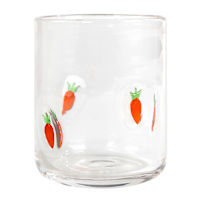 Homespun Easter Carrot Icon Glass, 16.5oz