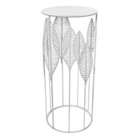 Found & Fable Metal Leaf Plant Stand, Small