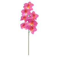 Pink Orchid Stem, 25"
