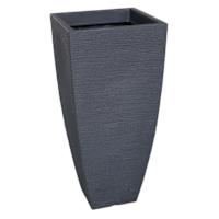 Japi Slim Square Modern Outdoor Planter, Small