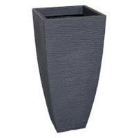 Japi Slim Square Modern Outdoor Planter, Large