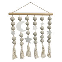 Star & Moon Hanging Beads, 18x16