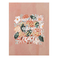 Hiding Canvas Wall Art, 12x16