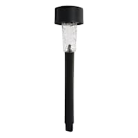 Solar Black Rocket Light