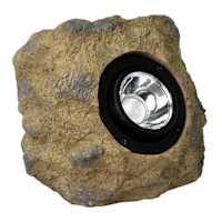 30-Lumen Solar Adjustable Rock Spotlight