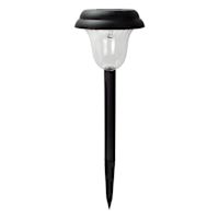 8-Pack 5-Lumen Solar Black Moonlight Pathway Lights