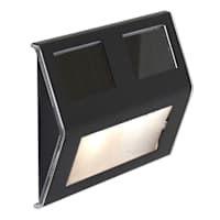 5-Lumen Solar Black Deck Light
