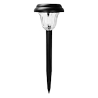 6-Pack 8-Lumen Solar Black Melville Pathway Lights