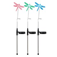 Solar Color Changing Dragonfly Pathway Light