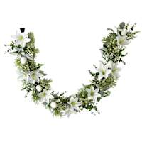 White Lily Garland, 56"