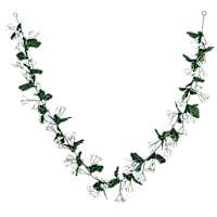 White Mixed Berry Garland, 72"
