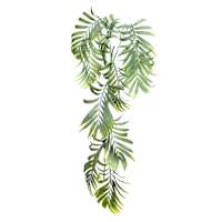 Hanging Palm Spray, 41"