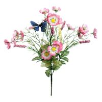 Pink Cosmos, Heather & Butterfly Bush, 20"
