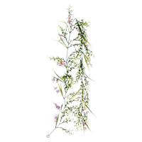 Purple Mini Flower Garland, 72"