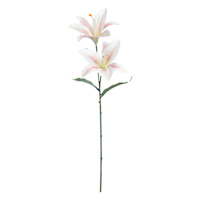 White & Pink Casablanca Spray, 23"