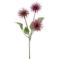 Purple Xanthium Pick, 12"
