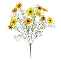 Yellow Cornflower Bush, 19"
