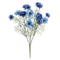 Blue Cornflower Bush, 19"
