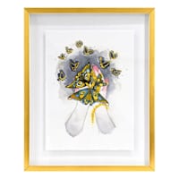 SCADpro Glass Framed Reminiscence Print Wall Art, 17x21