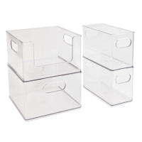 4-Piece Bath Bin Set