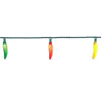 20-Count LED Chili Pepper String Lights