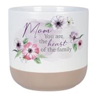 Indoor Mom Sentiment Planter, 5.5"