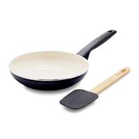 Greenpan Rio Black 8" Frypan with Spatula