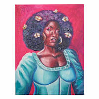 SCAD Queen Of Our Age Canvas Wall Art, 12x16