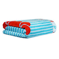 Lobster Jacquard Velour Beach Towel, 40x72