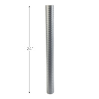 Frosted Grey Shelf Liner, 24x48